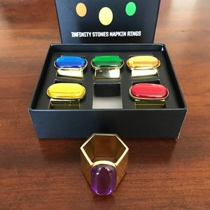 Marvel Infinity Stones napkin rings